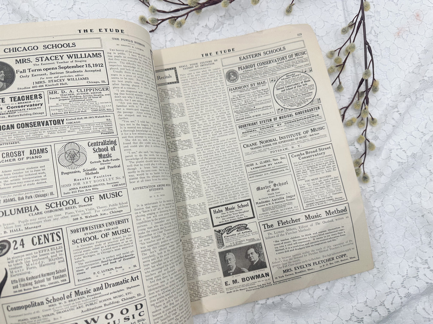 Vintage Etude Magazines