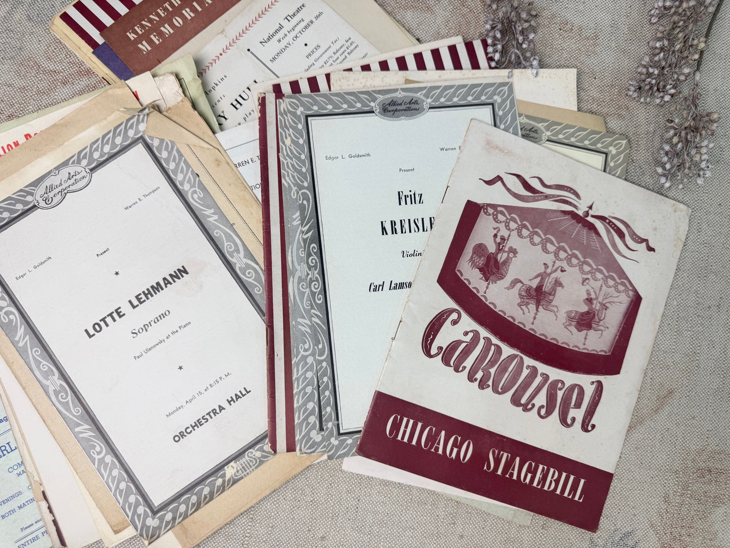 Vintage Theatre Set
