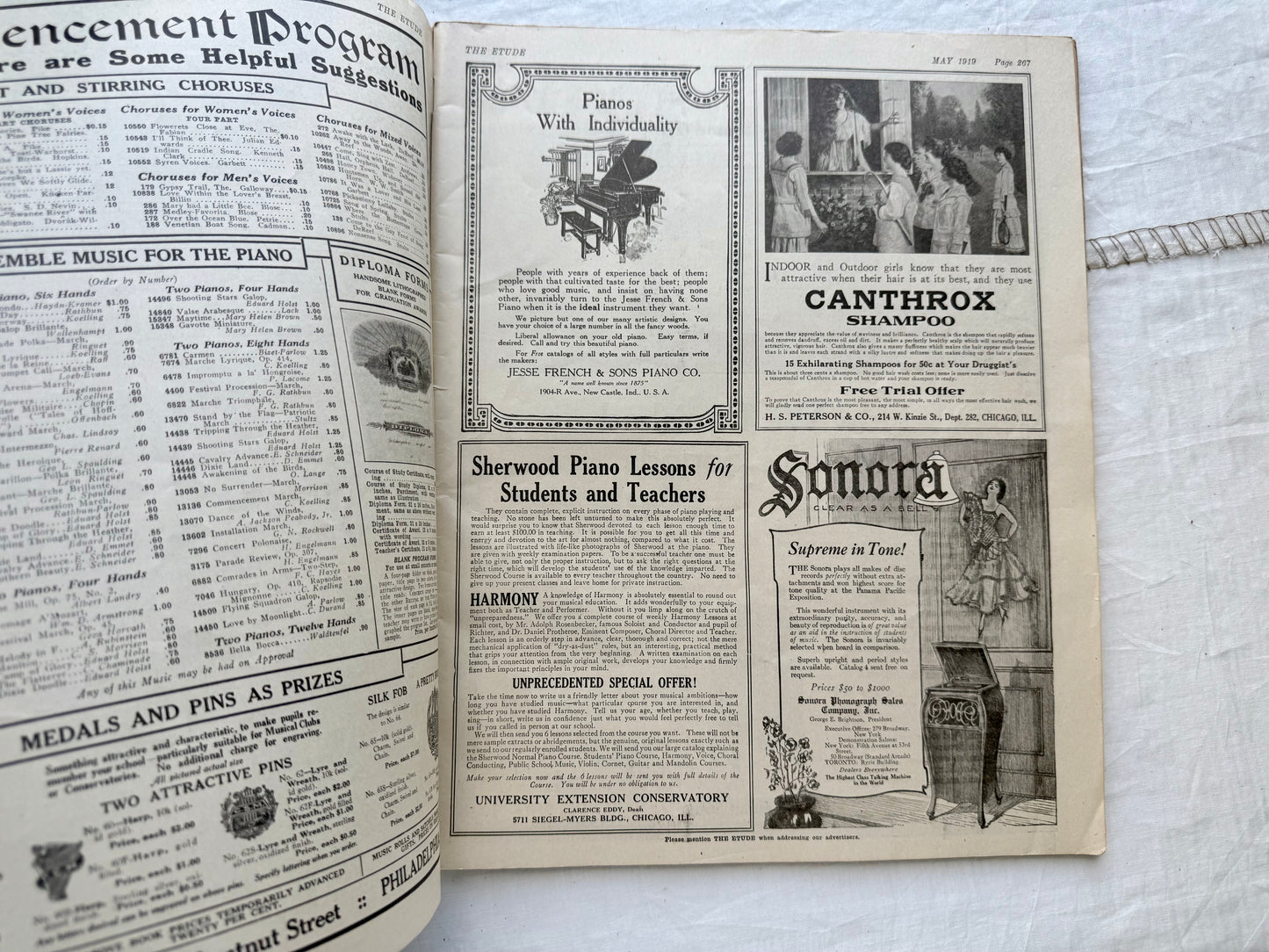 Vintage Etude Magazine