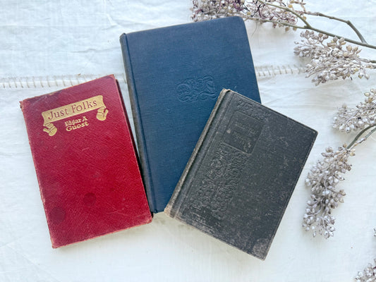 Set of Vintage Old Books