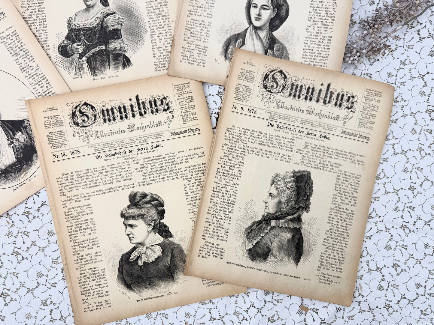 Vintage Covers (assorted set of 12)