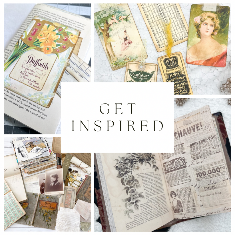 Assorted Vintage Ephemera Pack – A House of Books