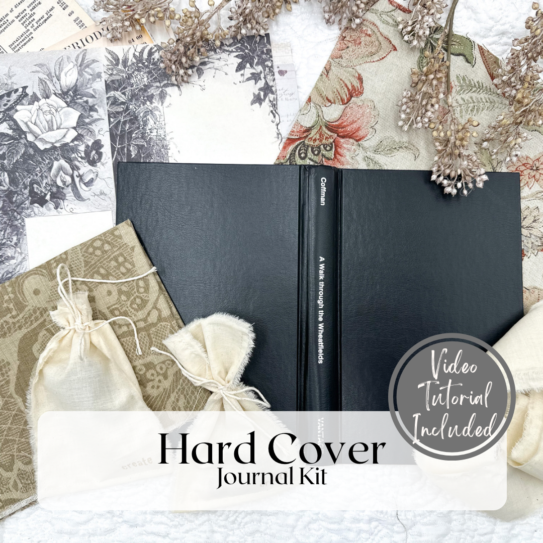 Hard Cover Journal Kit- Step by Step Video Included