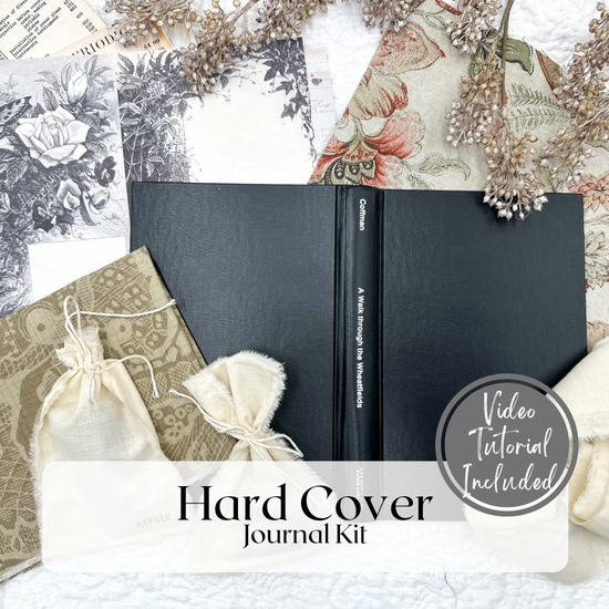 Hard Cover Journal Kit- Step by Step Video Included – A House of Books