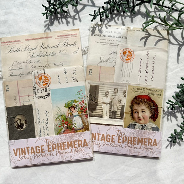 Assorted Vintage Ephemera Pack