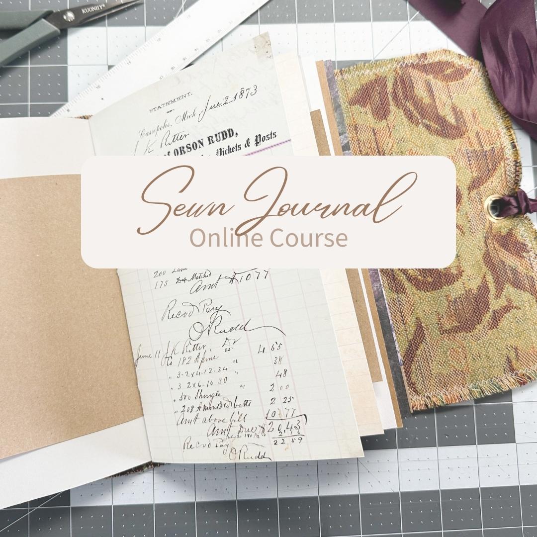 Making a Journal with Sewn Binding