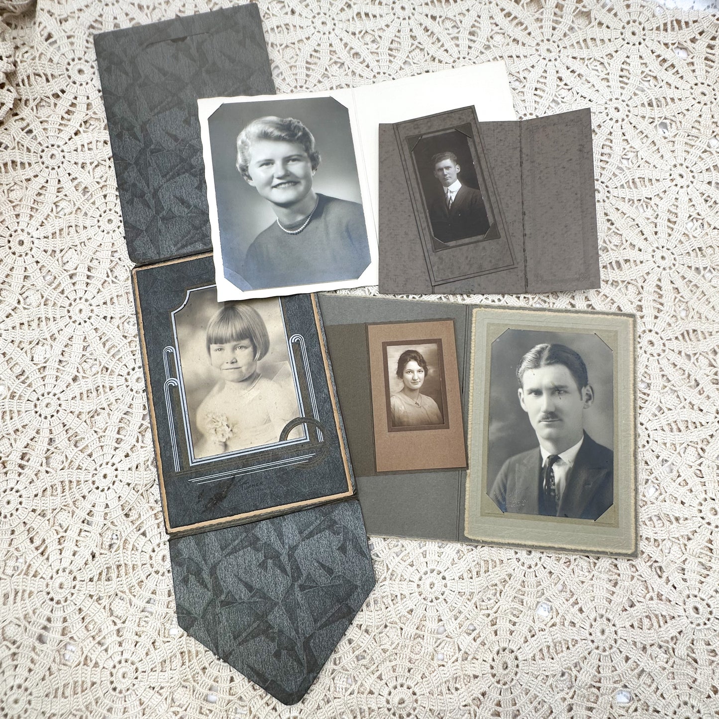 Cabinet Cards with Photographs