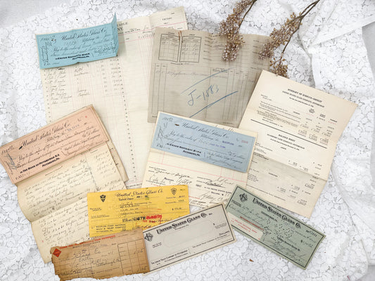 Glass Company Ephemera