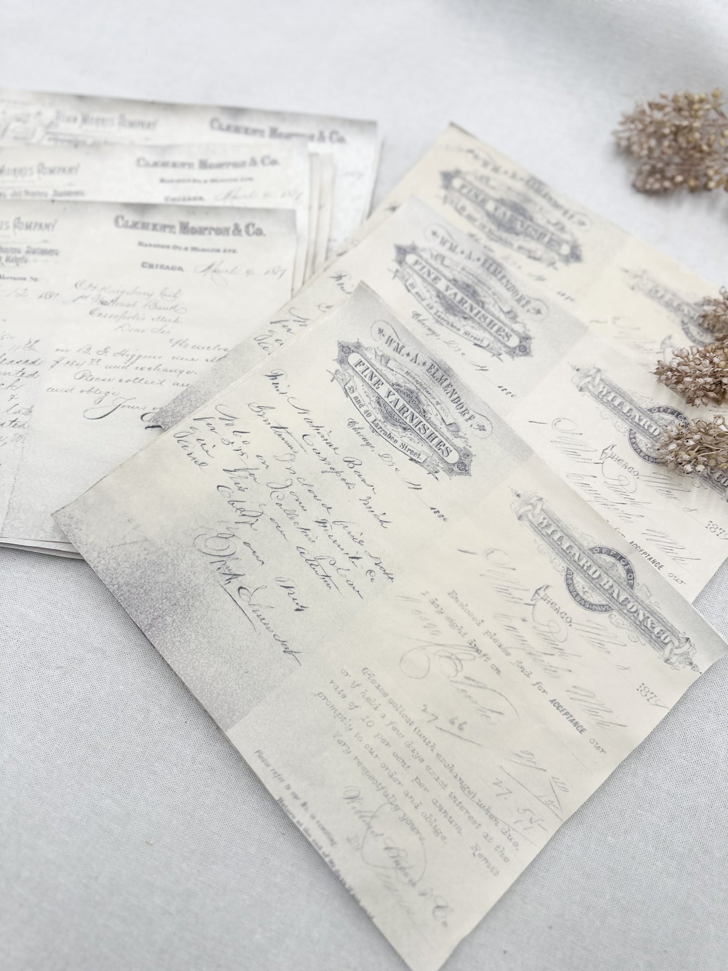 Coffee Dyed Paper Pack