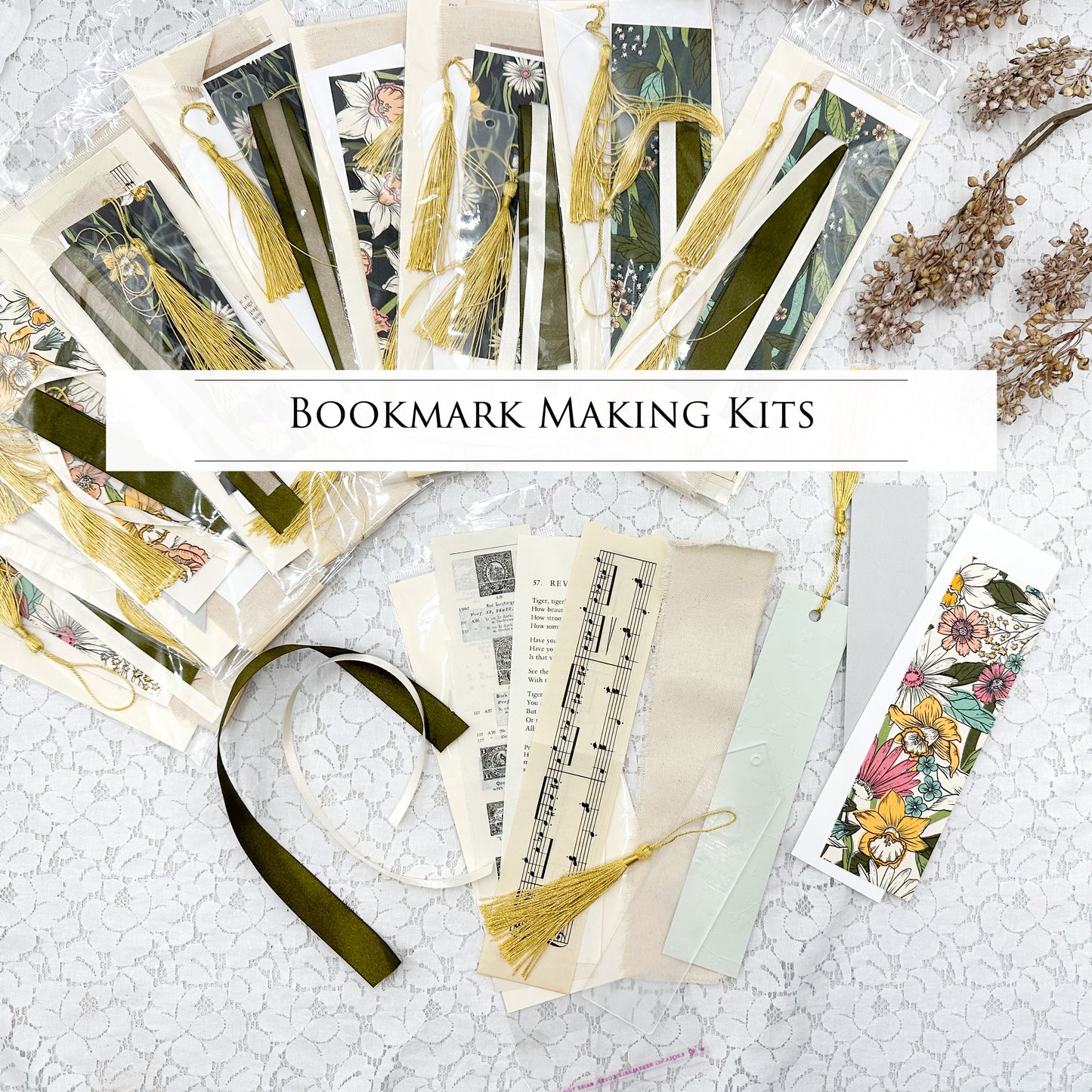 Bookmark Making Kit (make 5+ bookmarks) – A House of Books