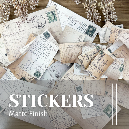 Reproduction Postcard Stickers