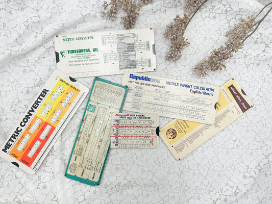 Vintage Measuring Tools