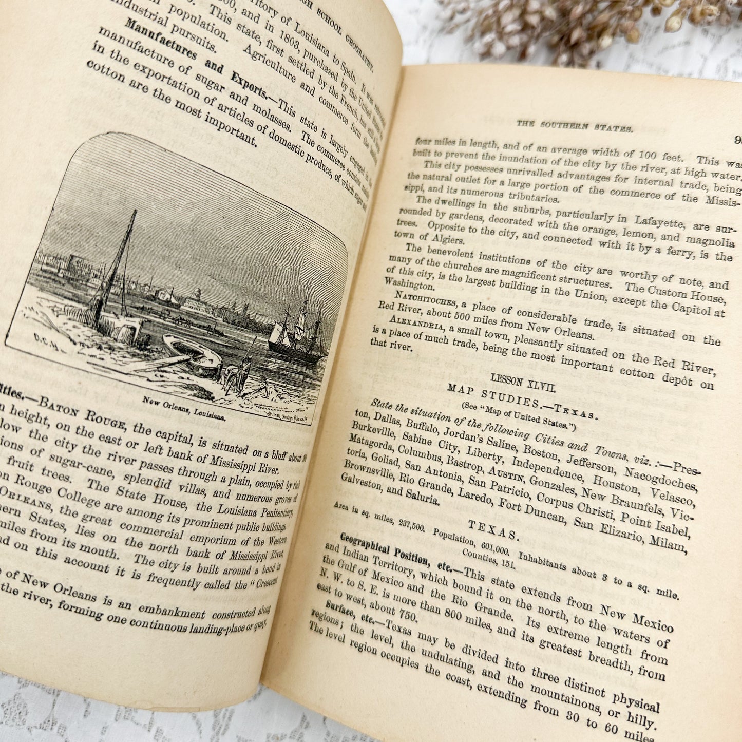 High School Geography- 1856