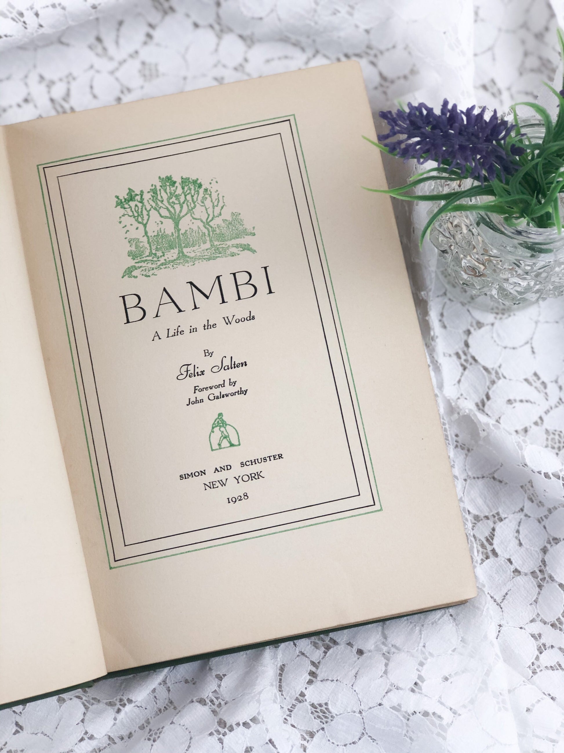 Very Rare Bambi Book, 1 of 1000 Inner Sanctum Copies