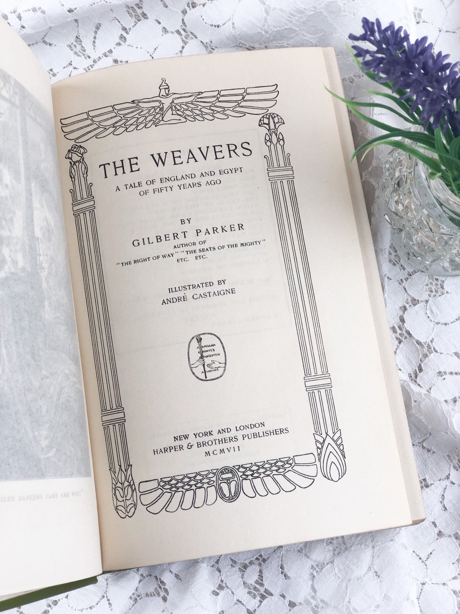 Old Gilbert Parker Books, Set of 2 A House of Books