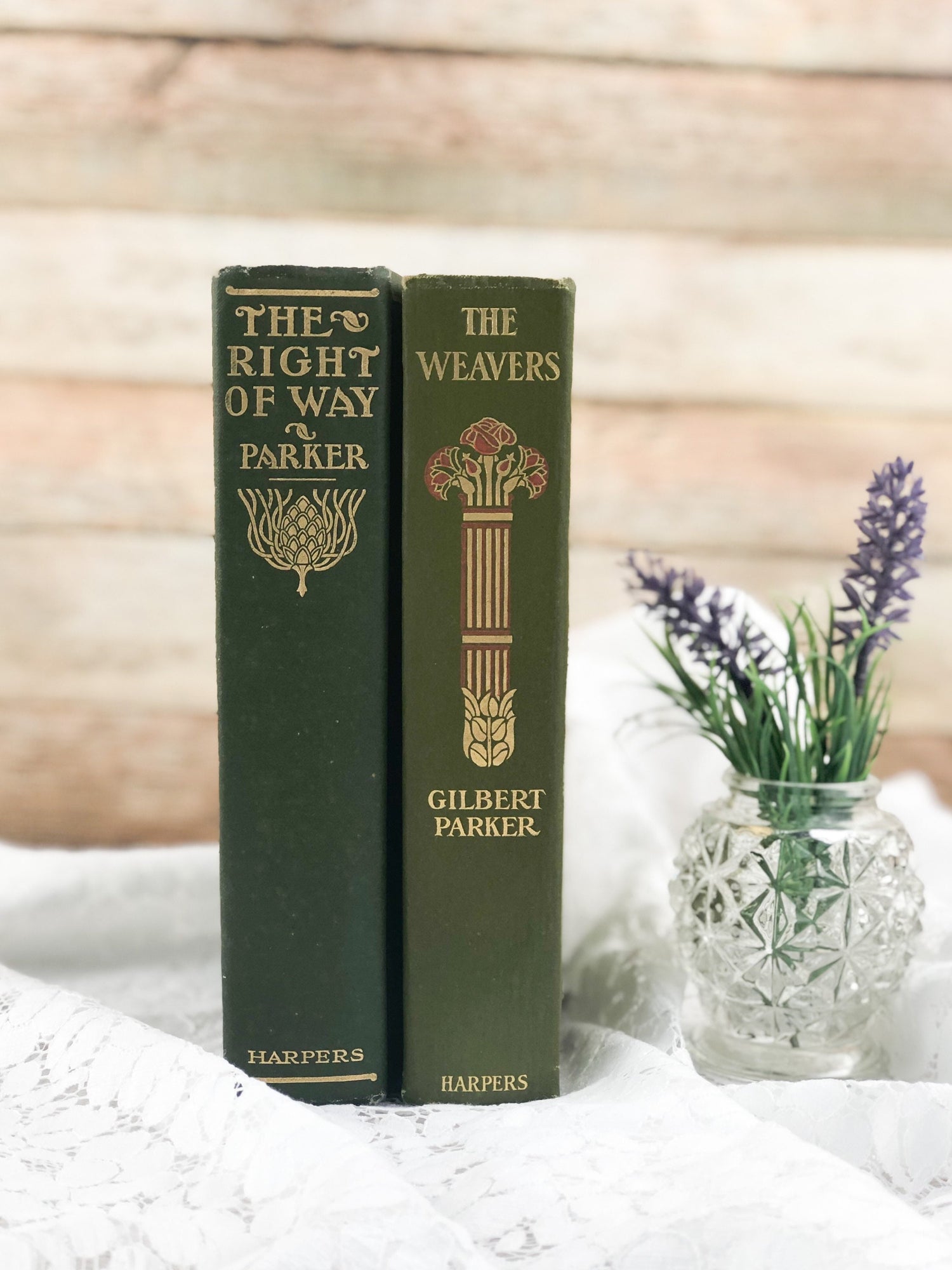 Old Gilbert Parker Books, Set of 2 A House of Books