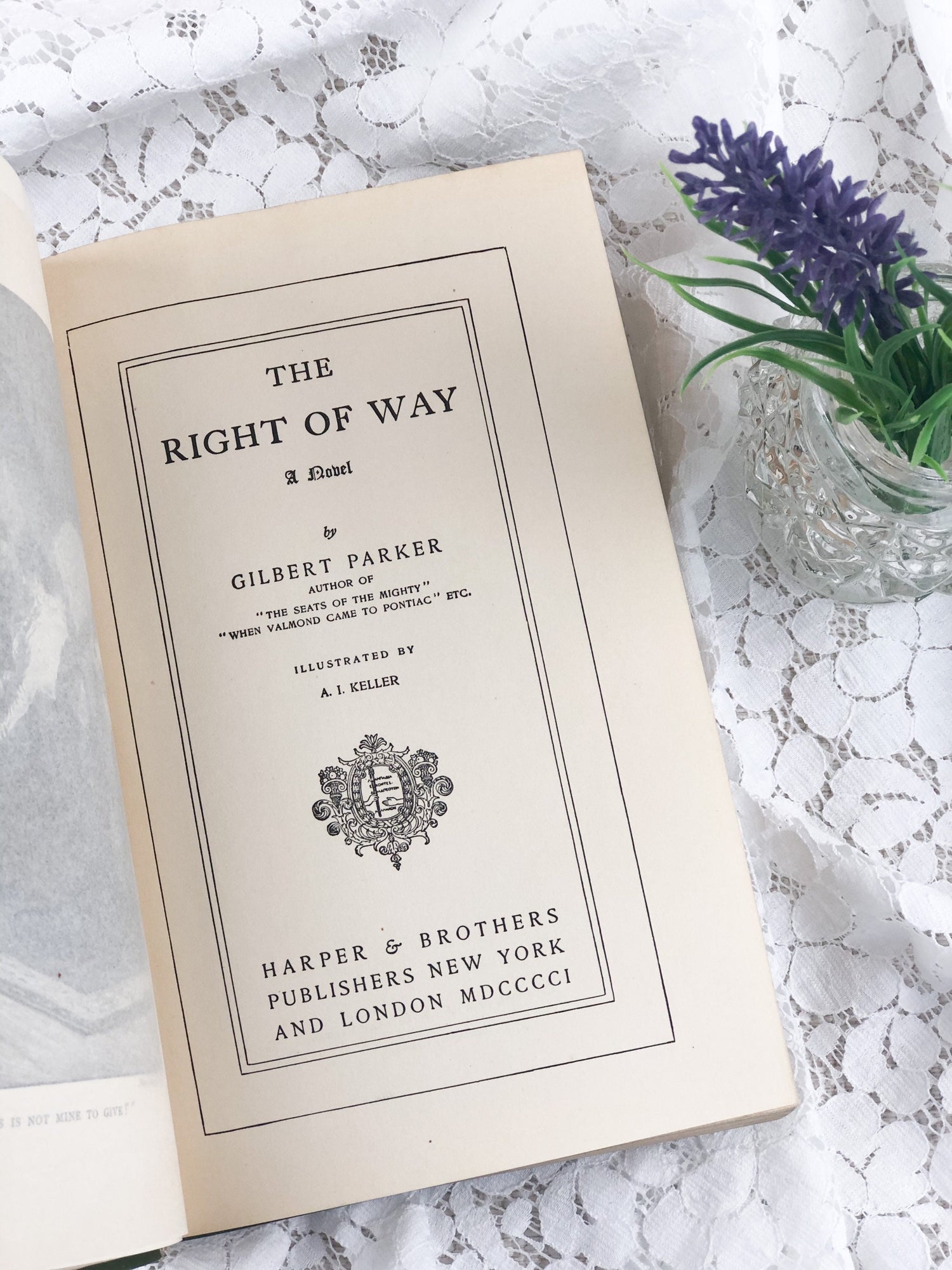 Old Gilbert Parker Books, Set of 2 A House of Books