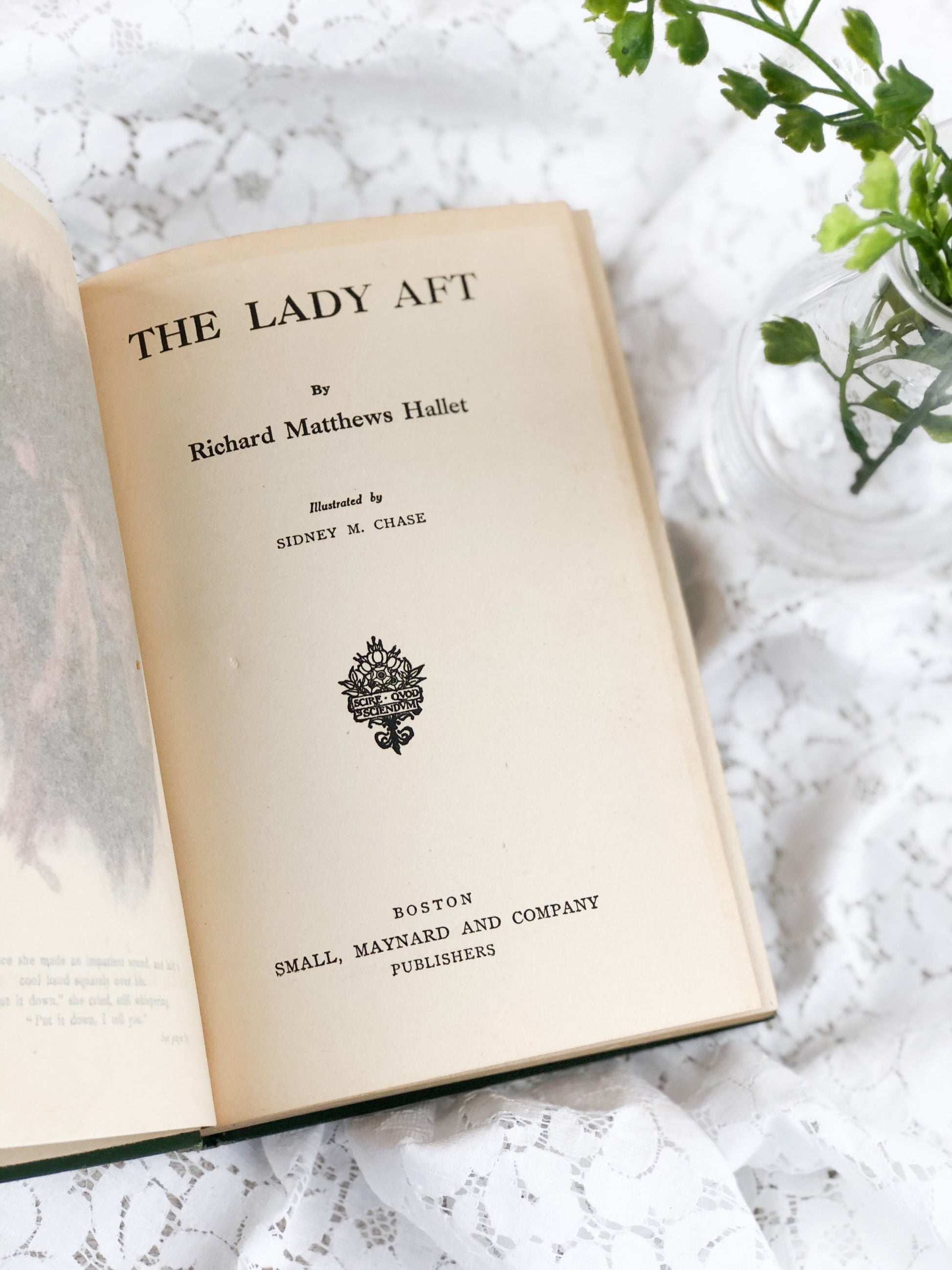 Rare Book, The Lady Aft