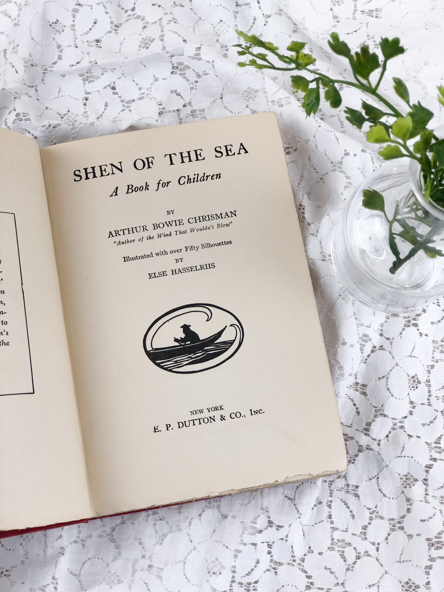 Vintage Book, Shen of the Sea by Chrisman