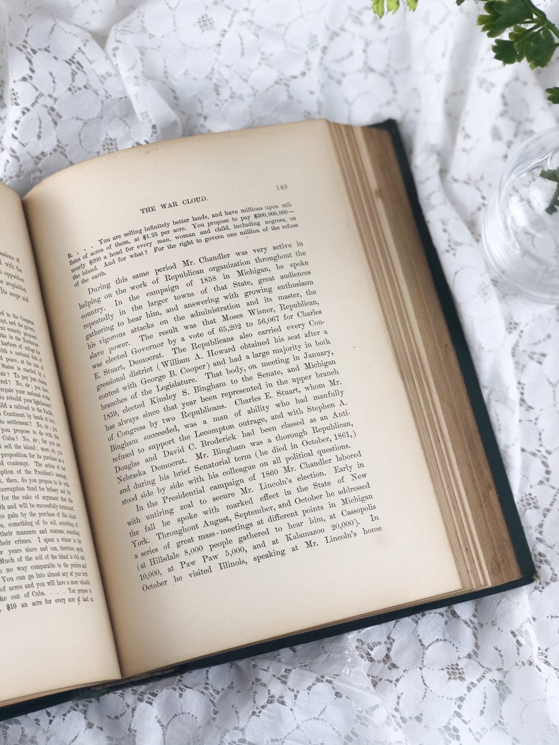 Antique Michigan History, Zachariah Chandler