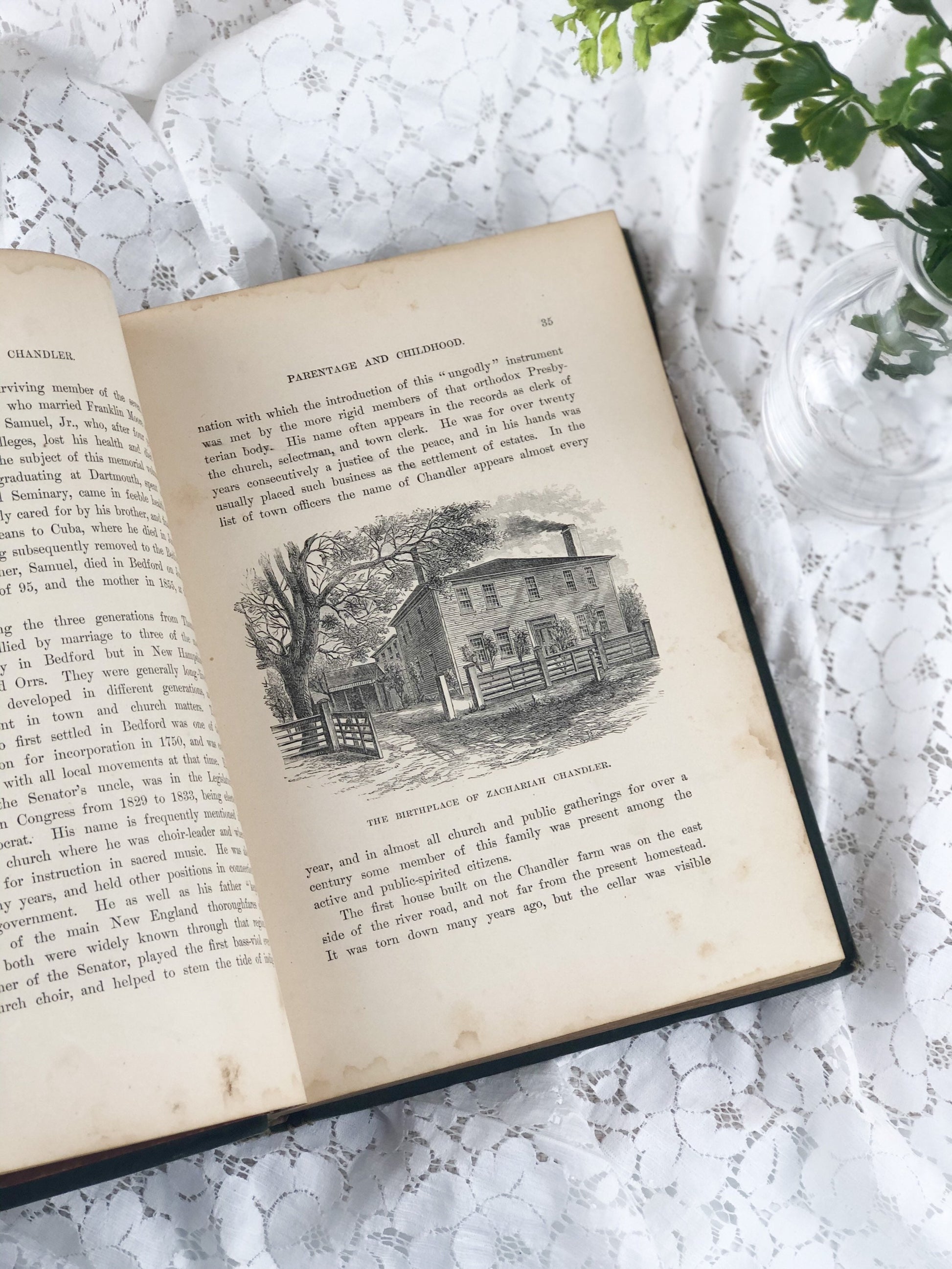 Antique Michigan History, Zachariah Chandler