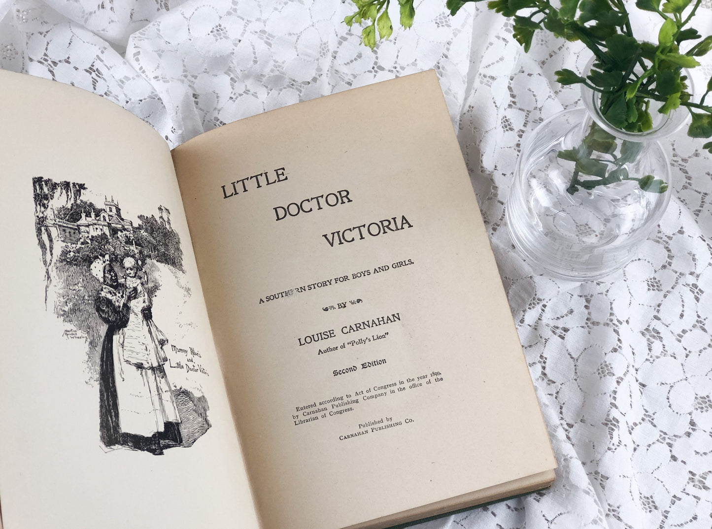 Vintage Book, Little Doctor Victoria