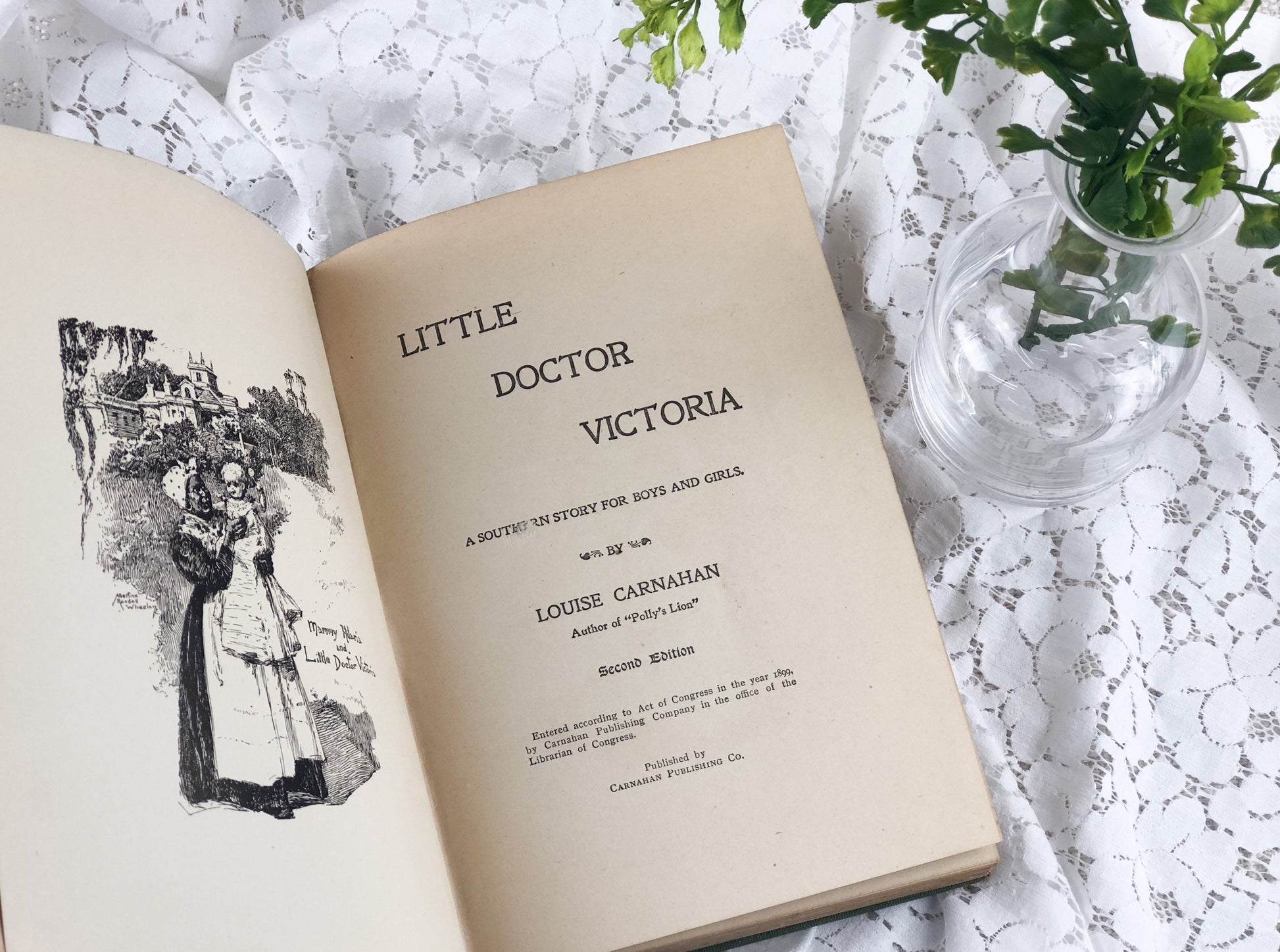 Vintage Book, Little Doctor Victoria