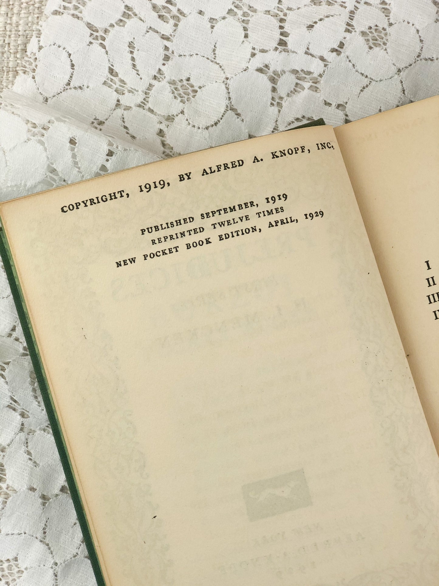 Vintage Book, Prejudices by H. L. Mencken