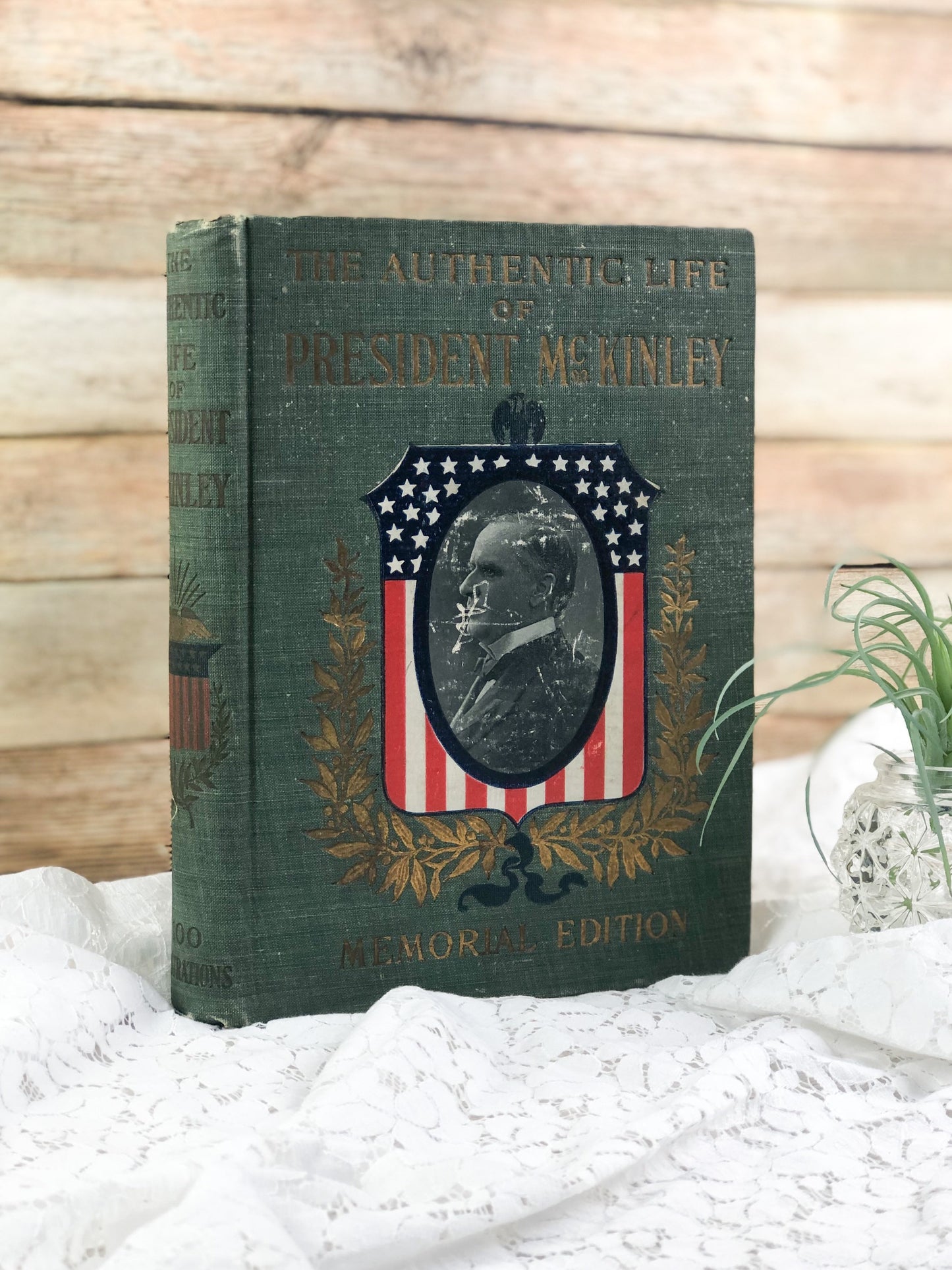 Rare Book, The Authentic Life of William McKinley
