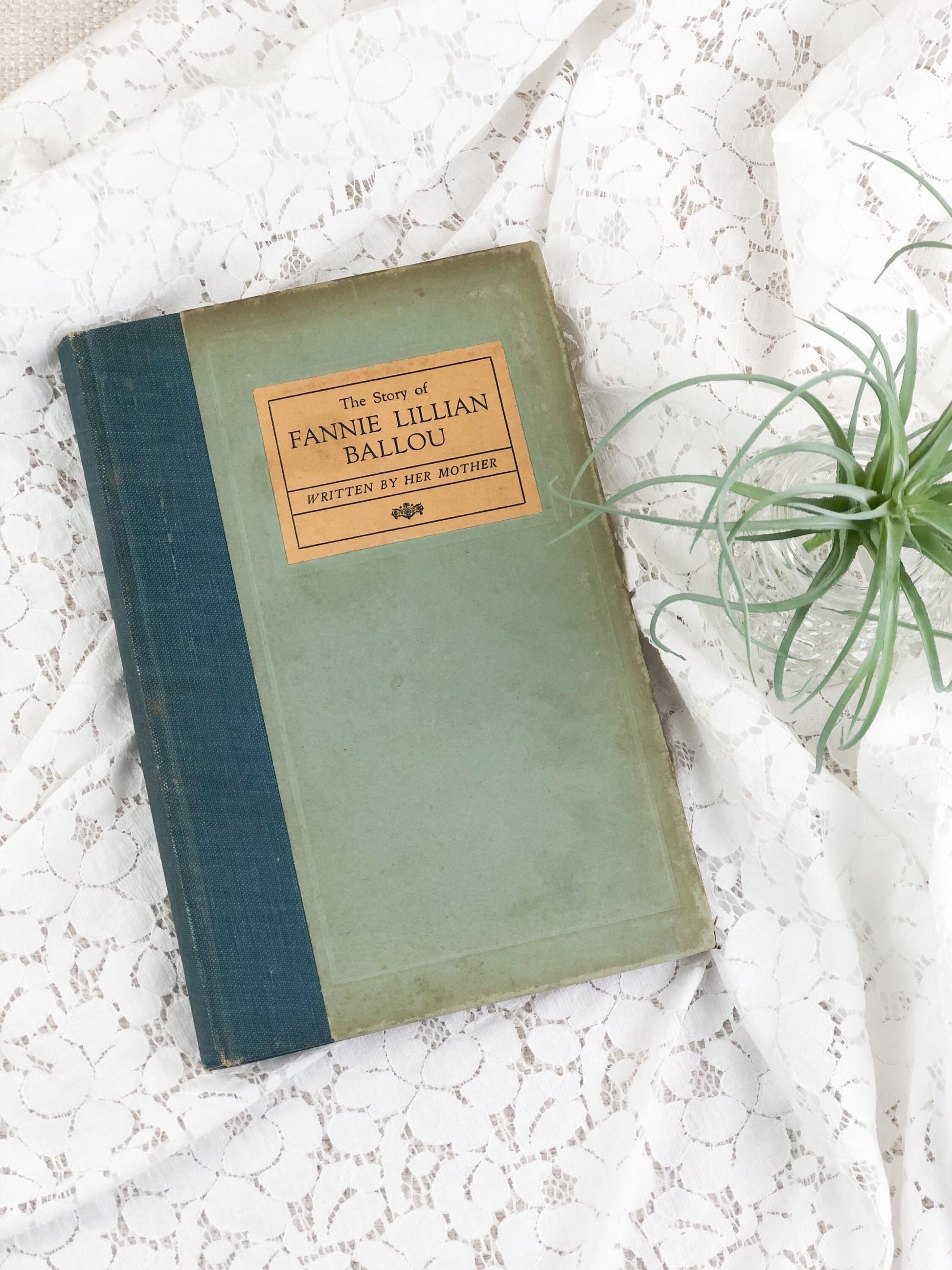 Rare Book, The Story of Fannie Lillian Ballou