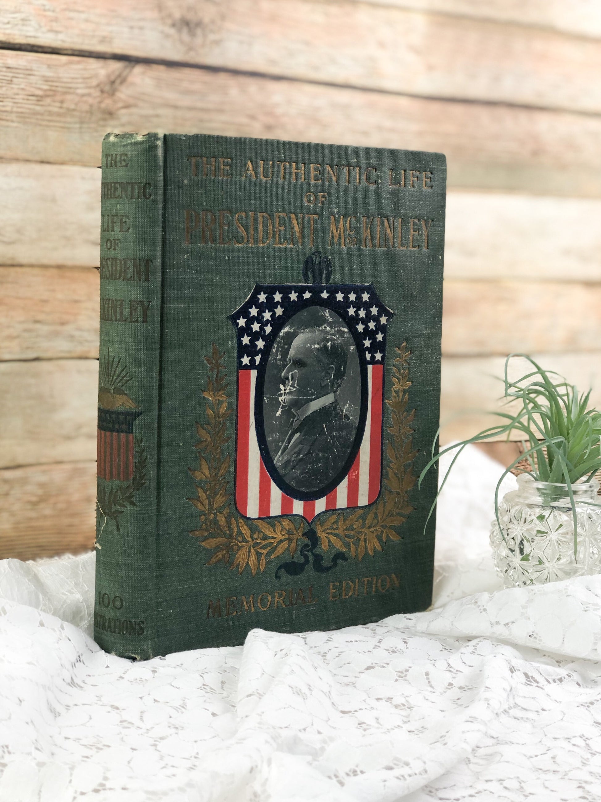 Rare Book, The Authentic Life of William McKinley