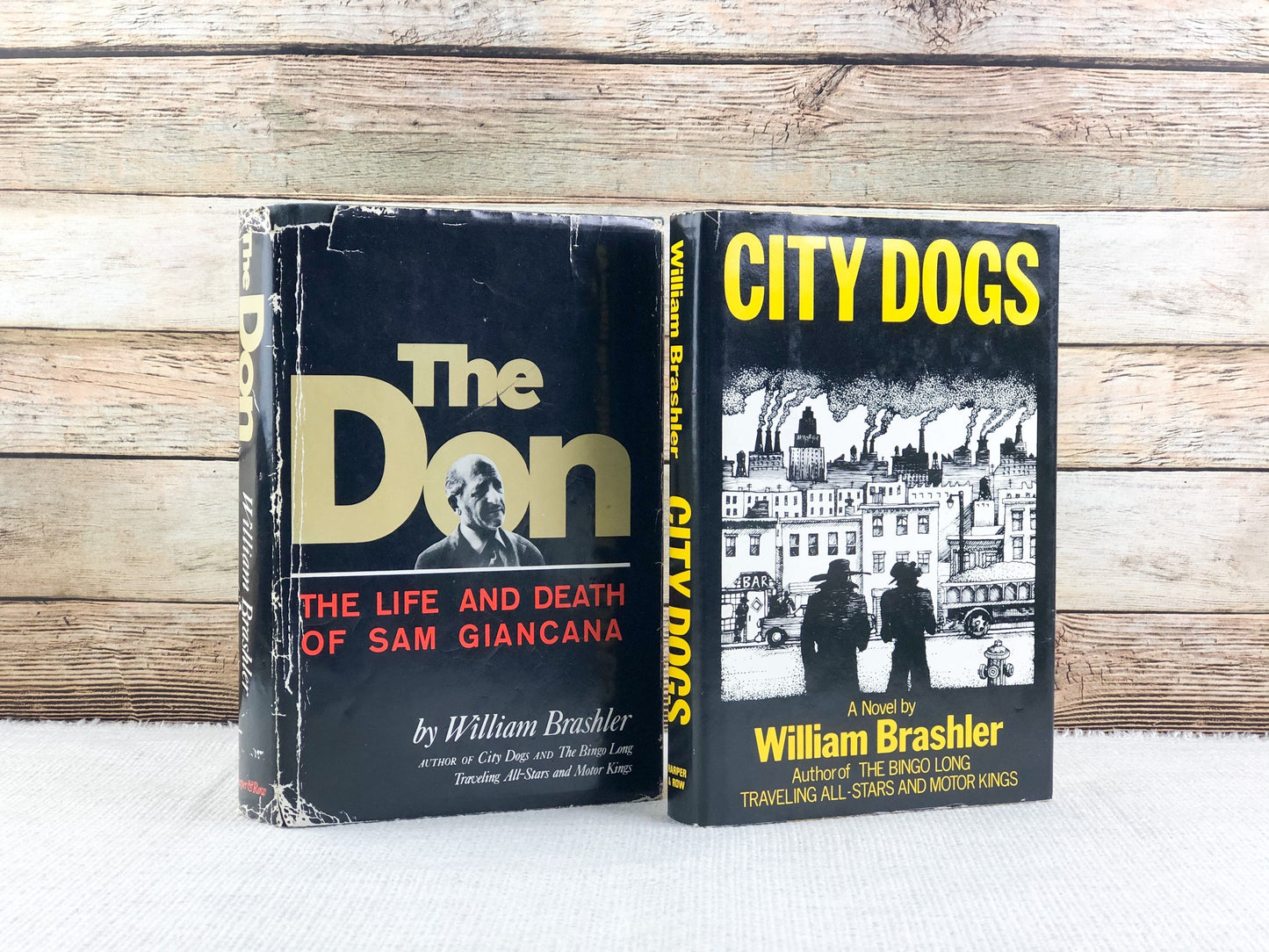 Signed by Author William Brashler / First Edition Books
