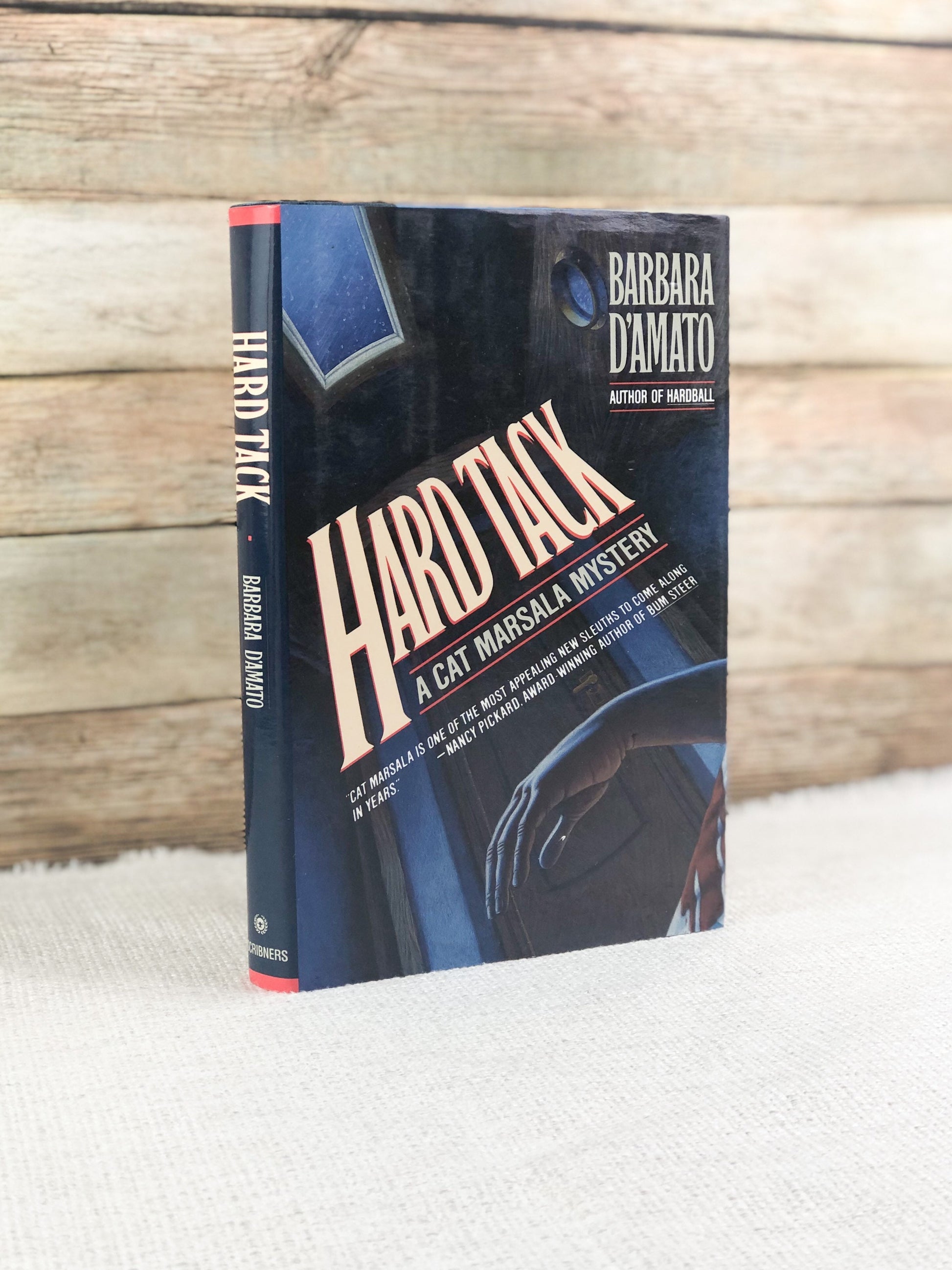 Signed First Edition / Hard Tack / Barbara D'Amato