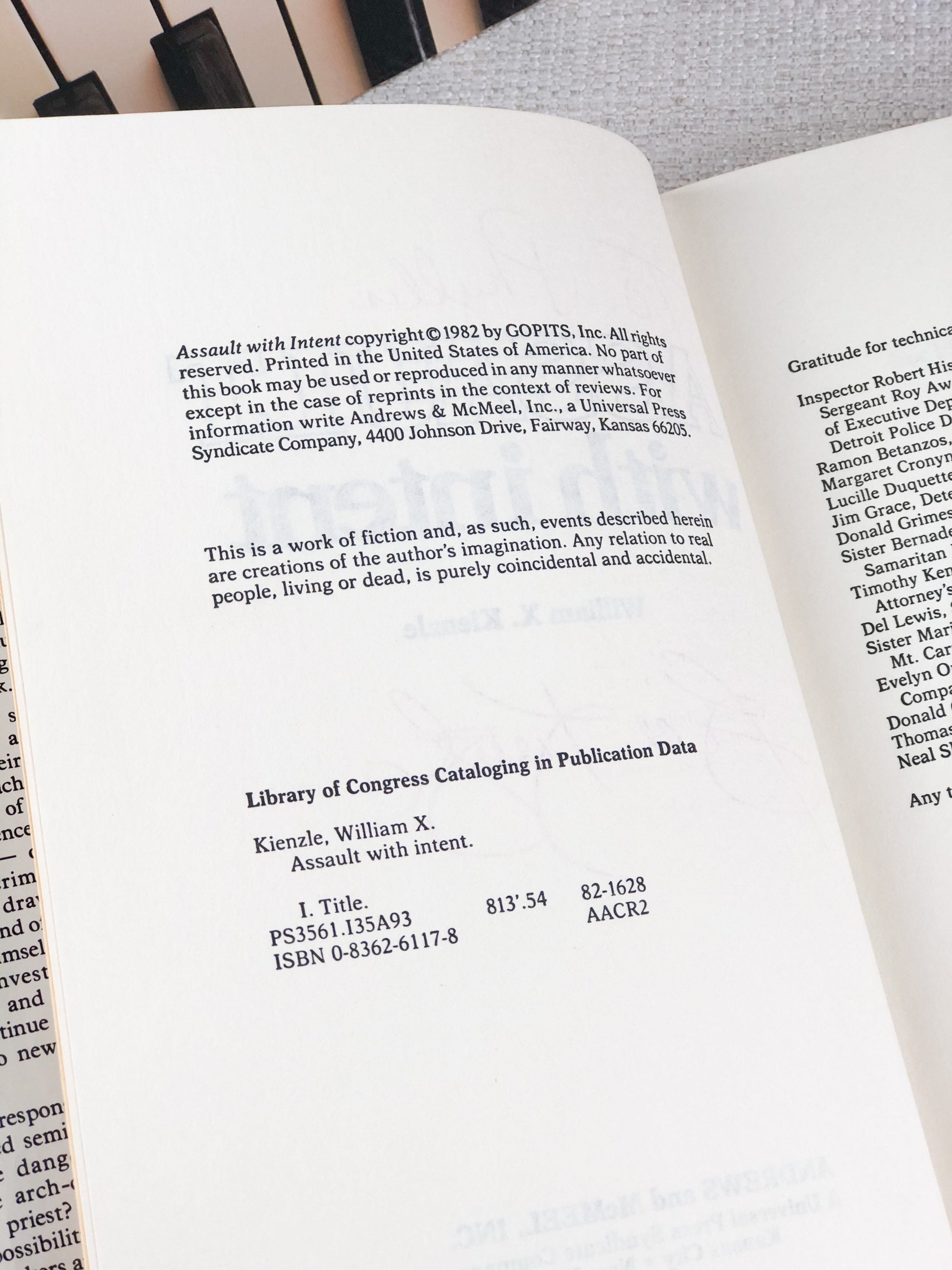 Signed William X Kienzle Book Collection