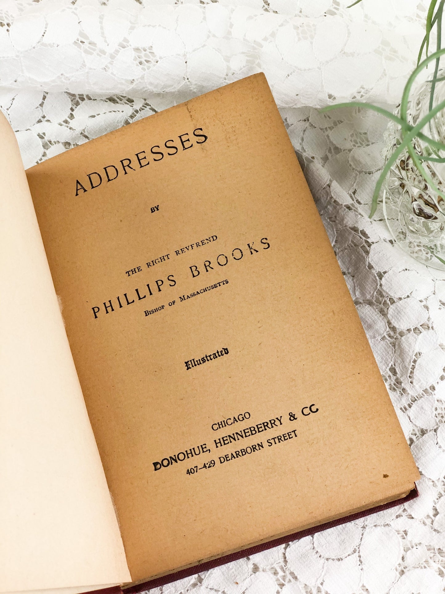 Vintage Book, Addresses by Phillip Brooks