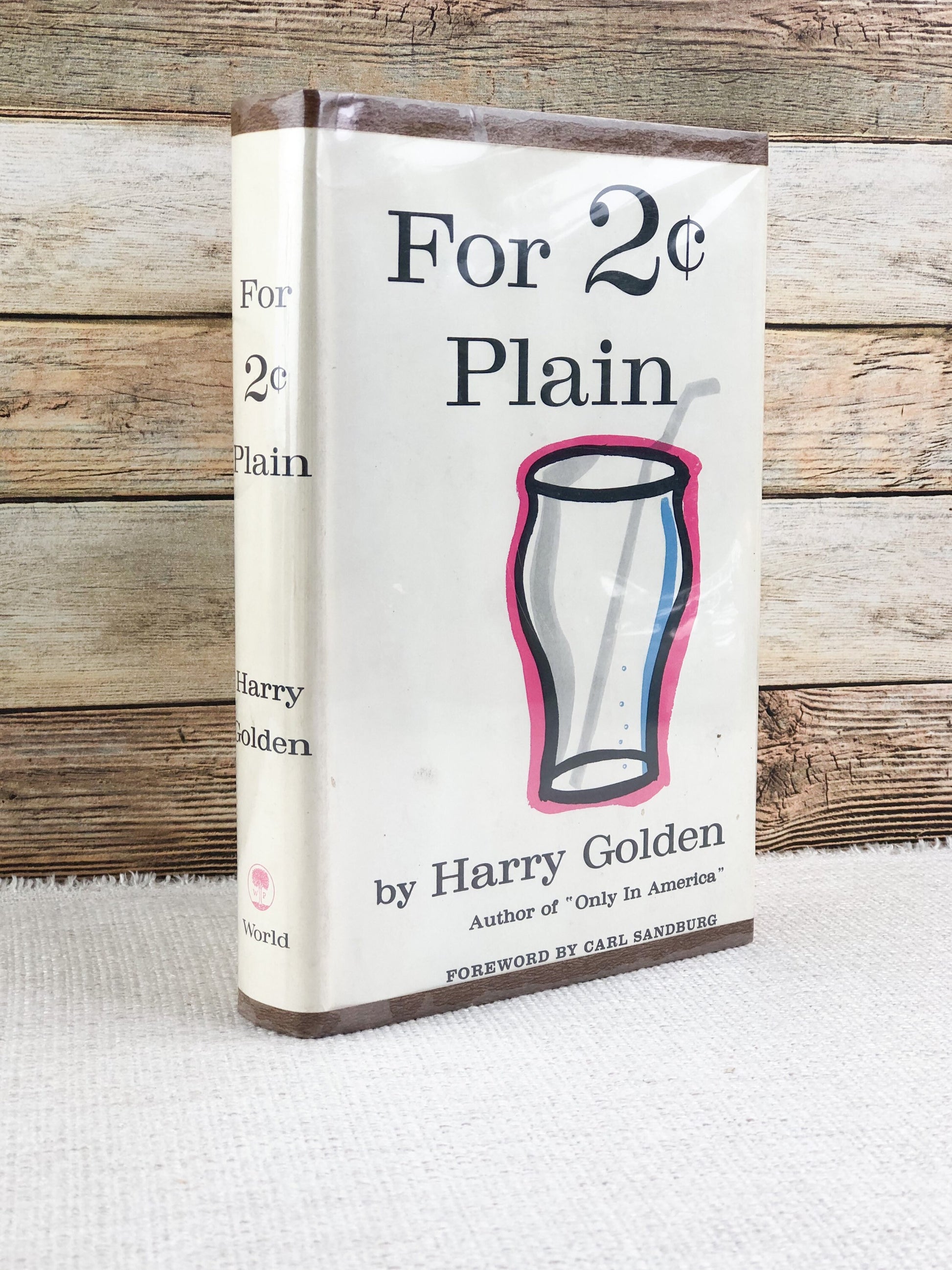 Rare Book / Signed / For 2 cents Plain