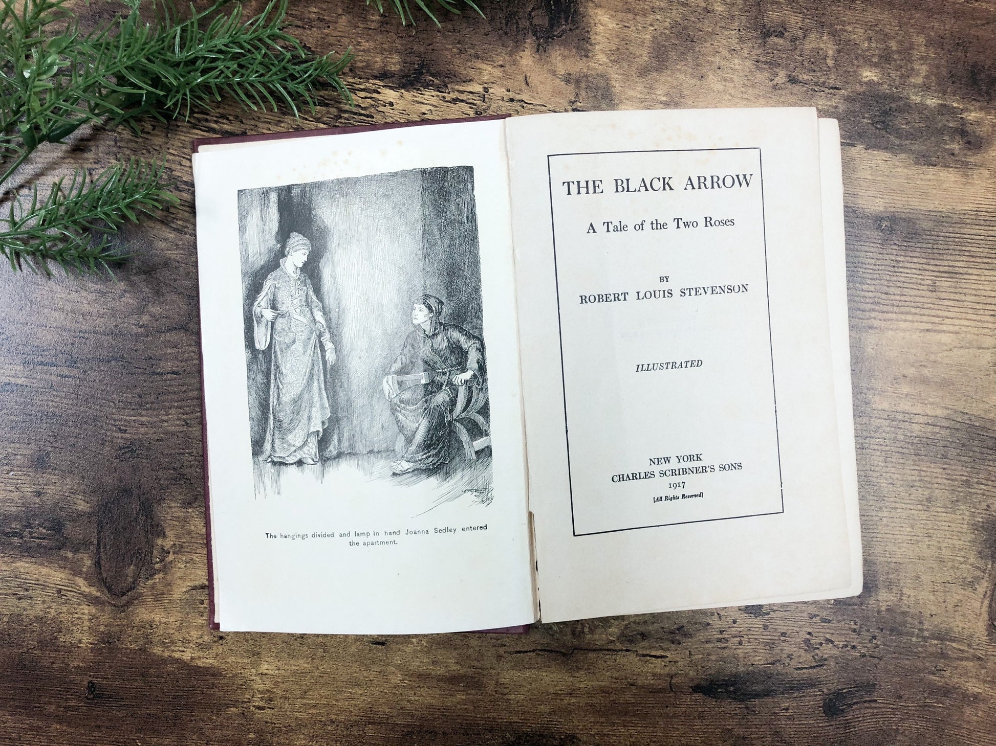 Rare Book, The Black Arrow by Robert Louis Stevenson