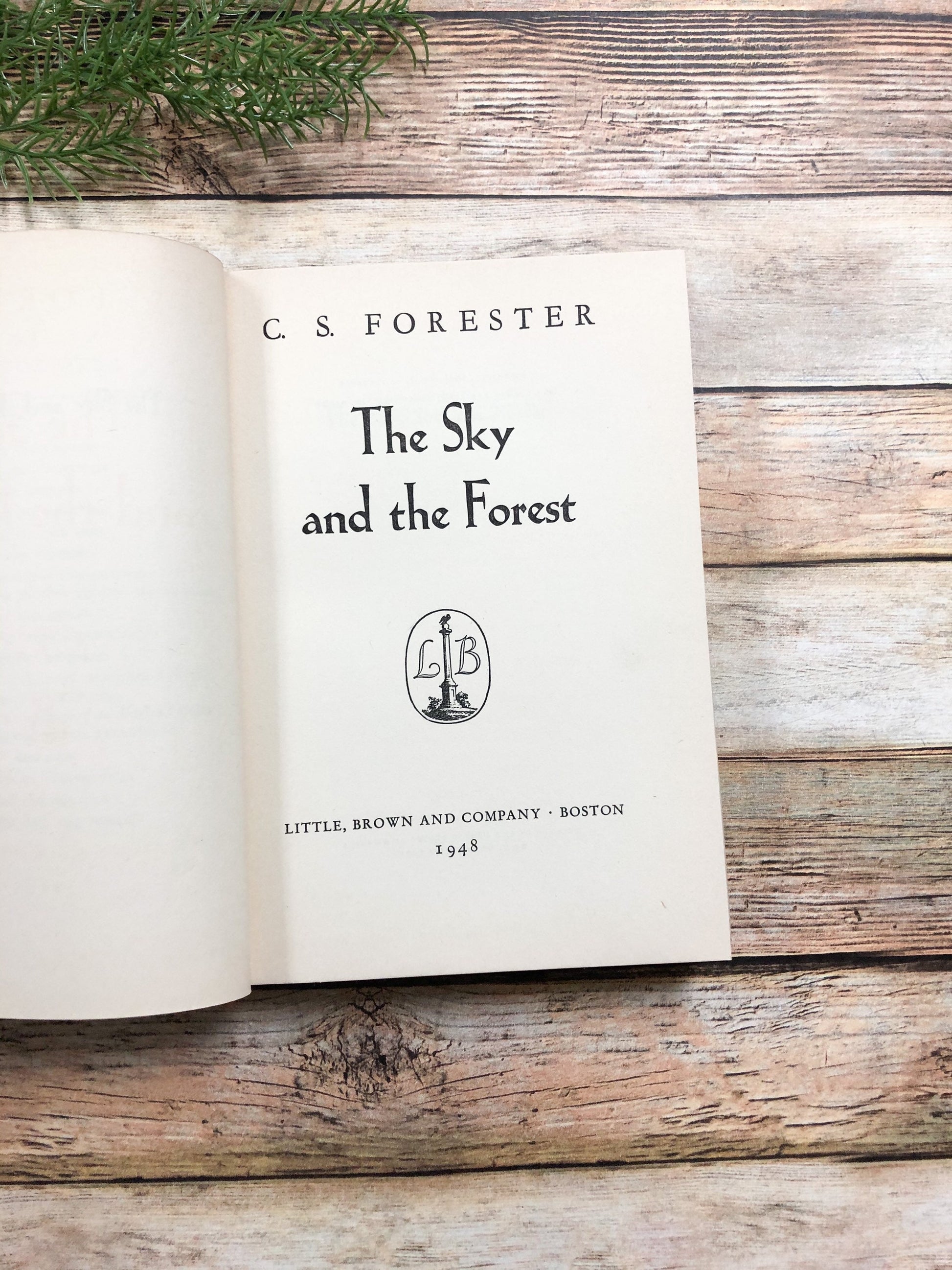 Vintage Book by C. S. Forester, The Sky and the Forest