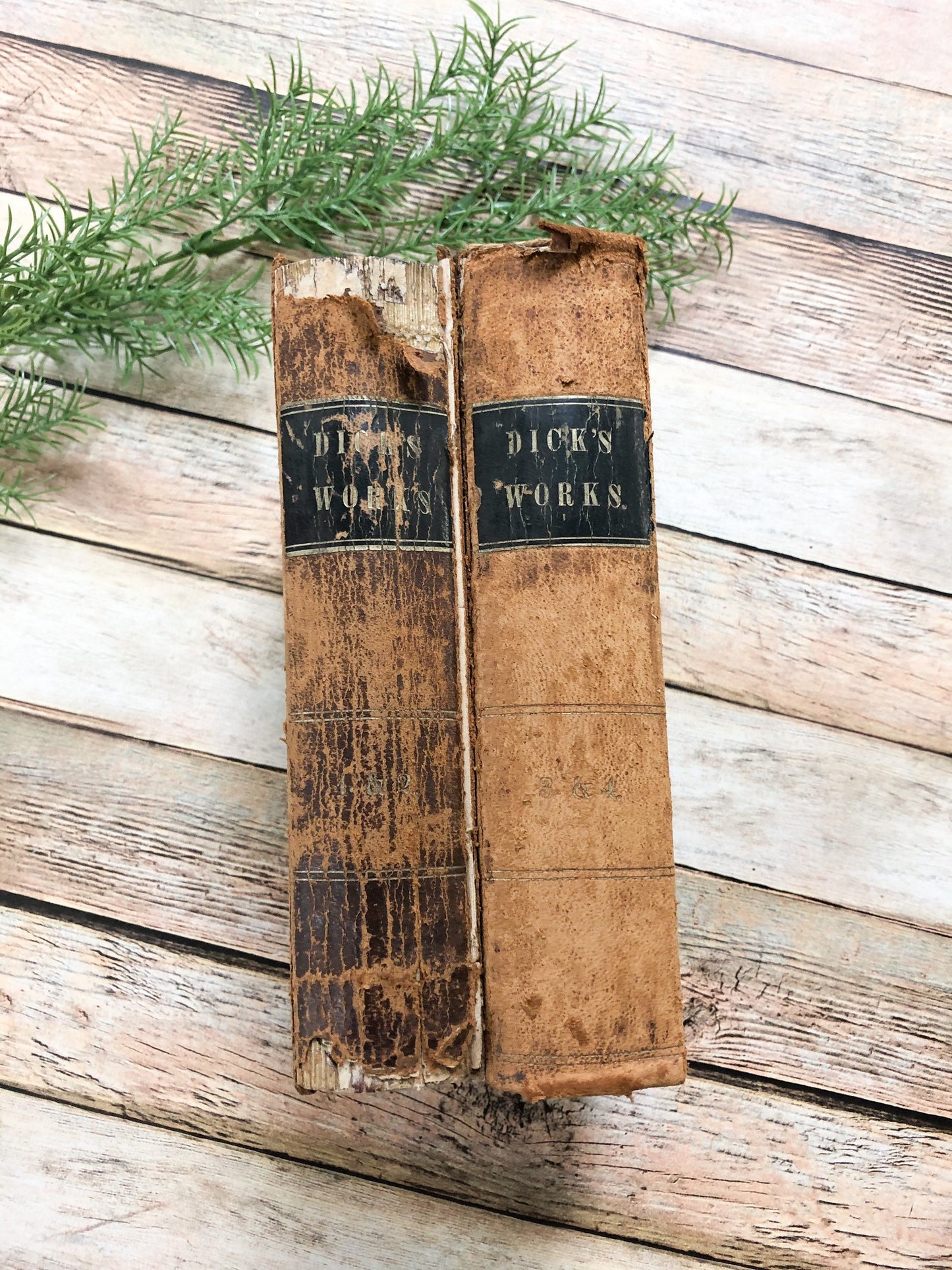 Rare Books, Religious Old Books, 1800's, Thomas Dick