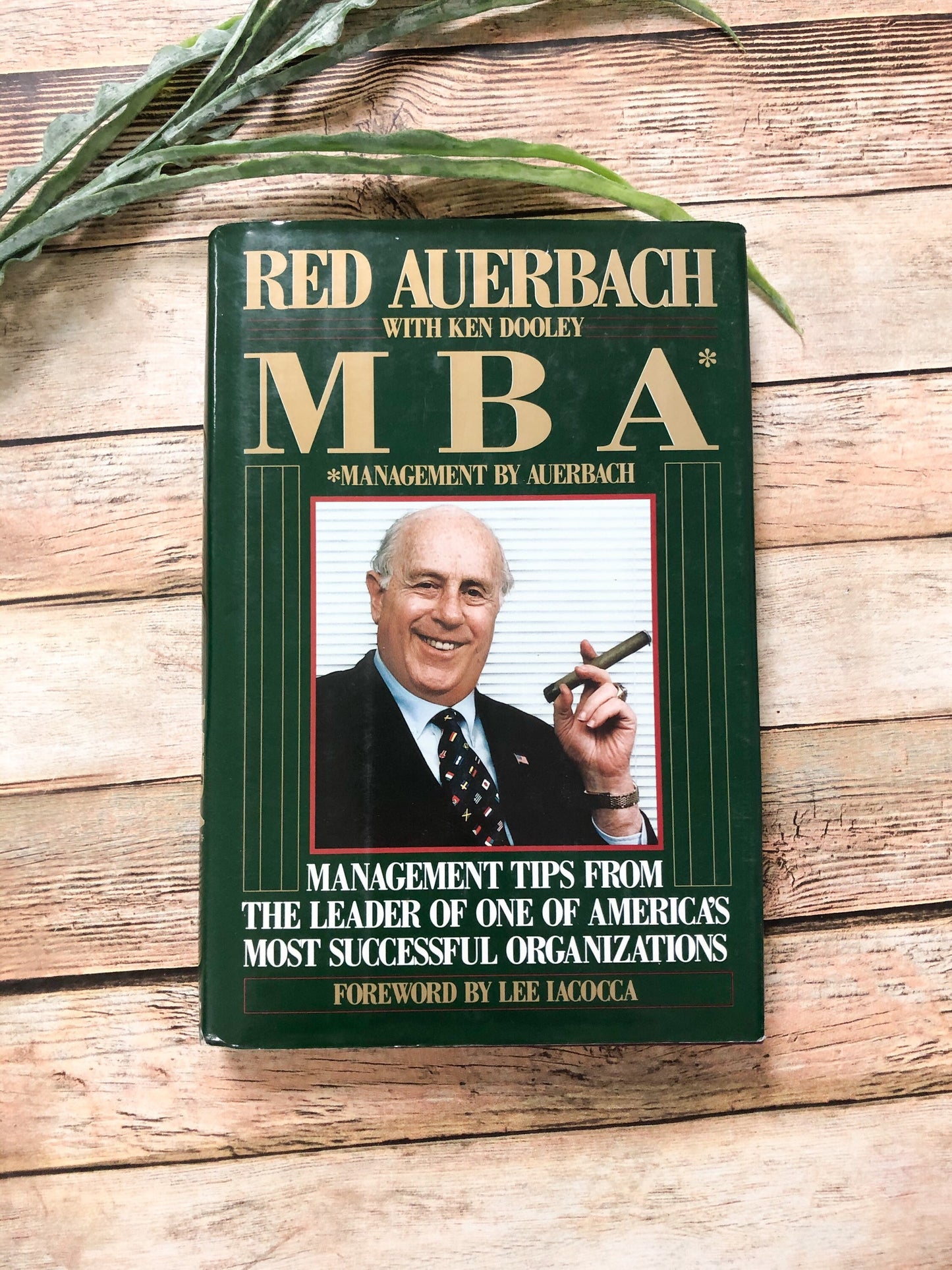 Signed by Red Averback / MBA Management