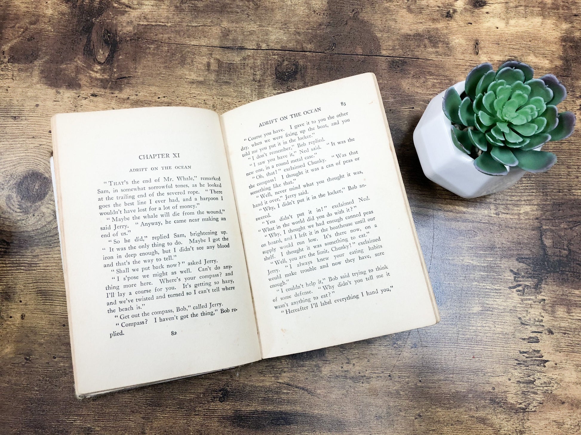Vintage Book, The Motor Boys on the Atlantic