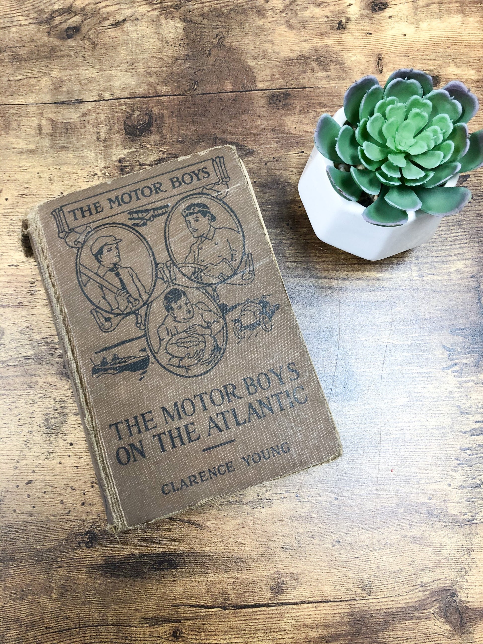 Vintage Book, The Motor Boys on the Atlantic