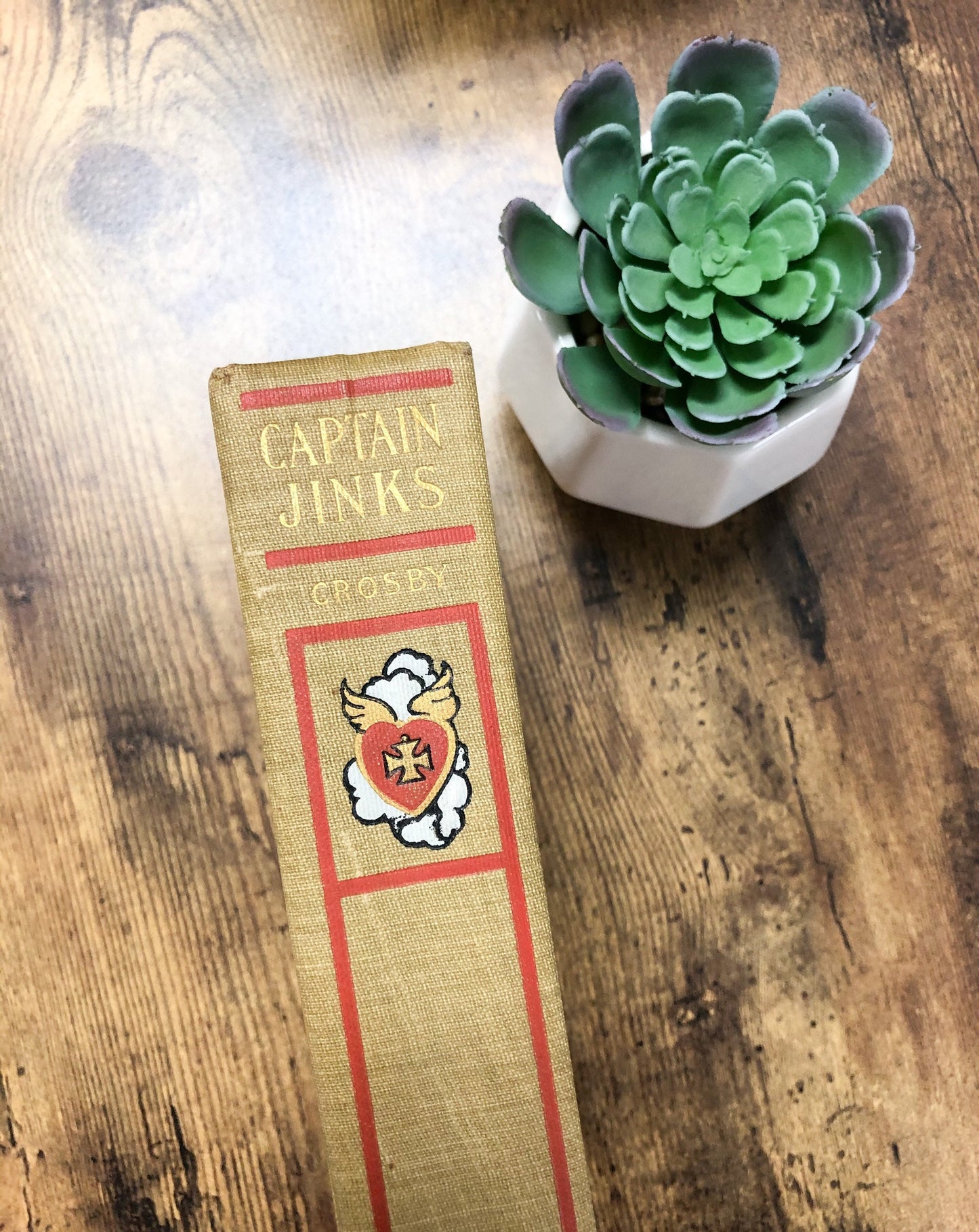 Antique Book, Captain Jinks Hero by Ernest Crosby