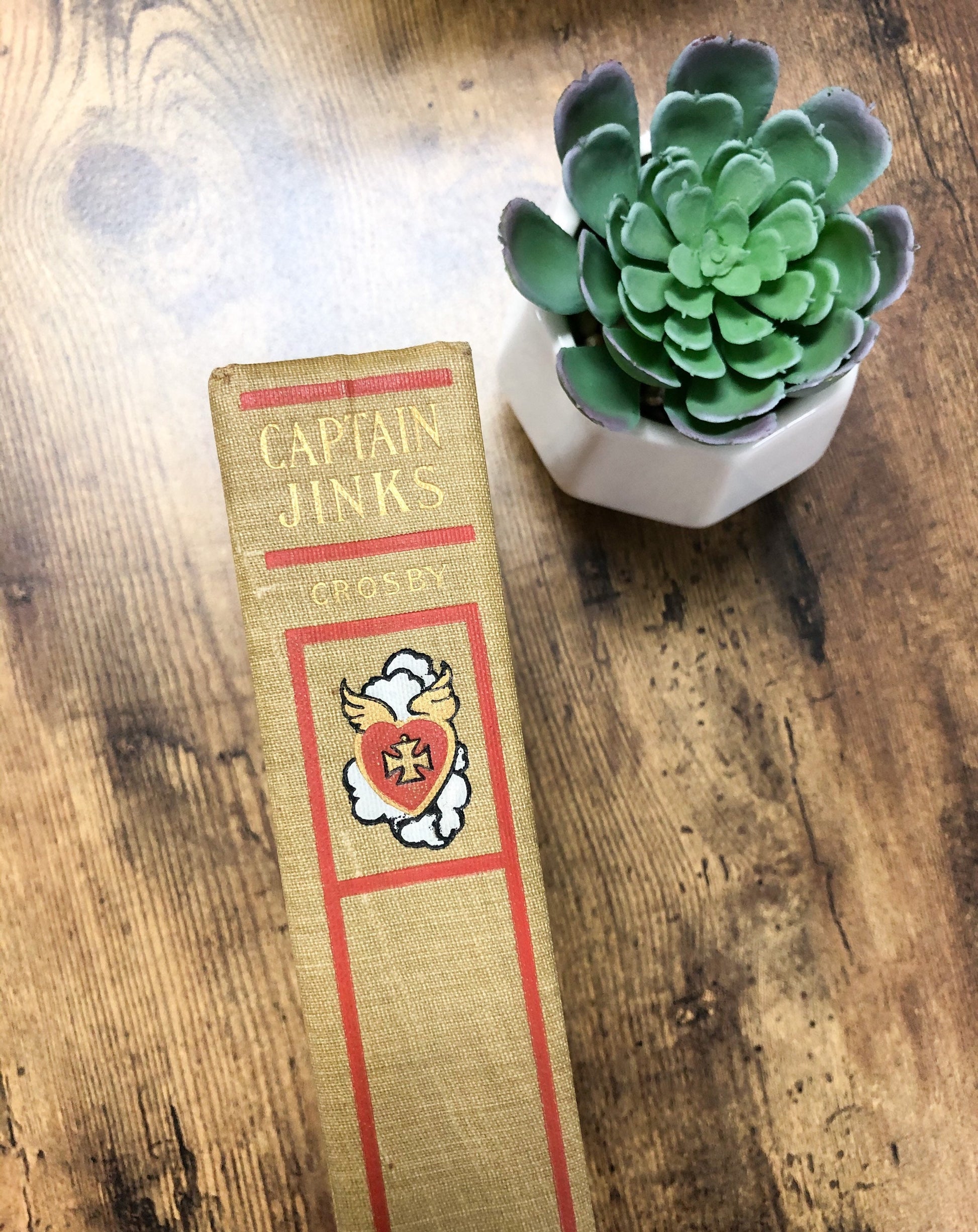 Antique Book, Captain Jinks Hero by Ernest Crosby