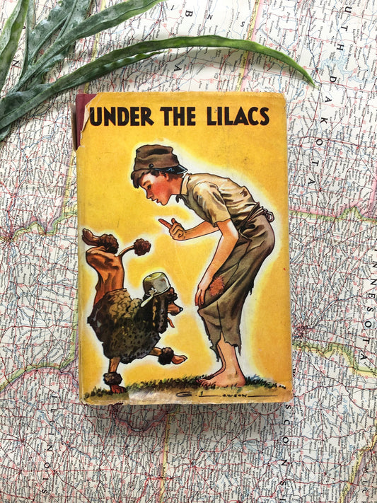 Vintage Book, Under the Lilacs by Louisa May Alcott