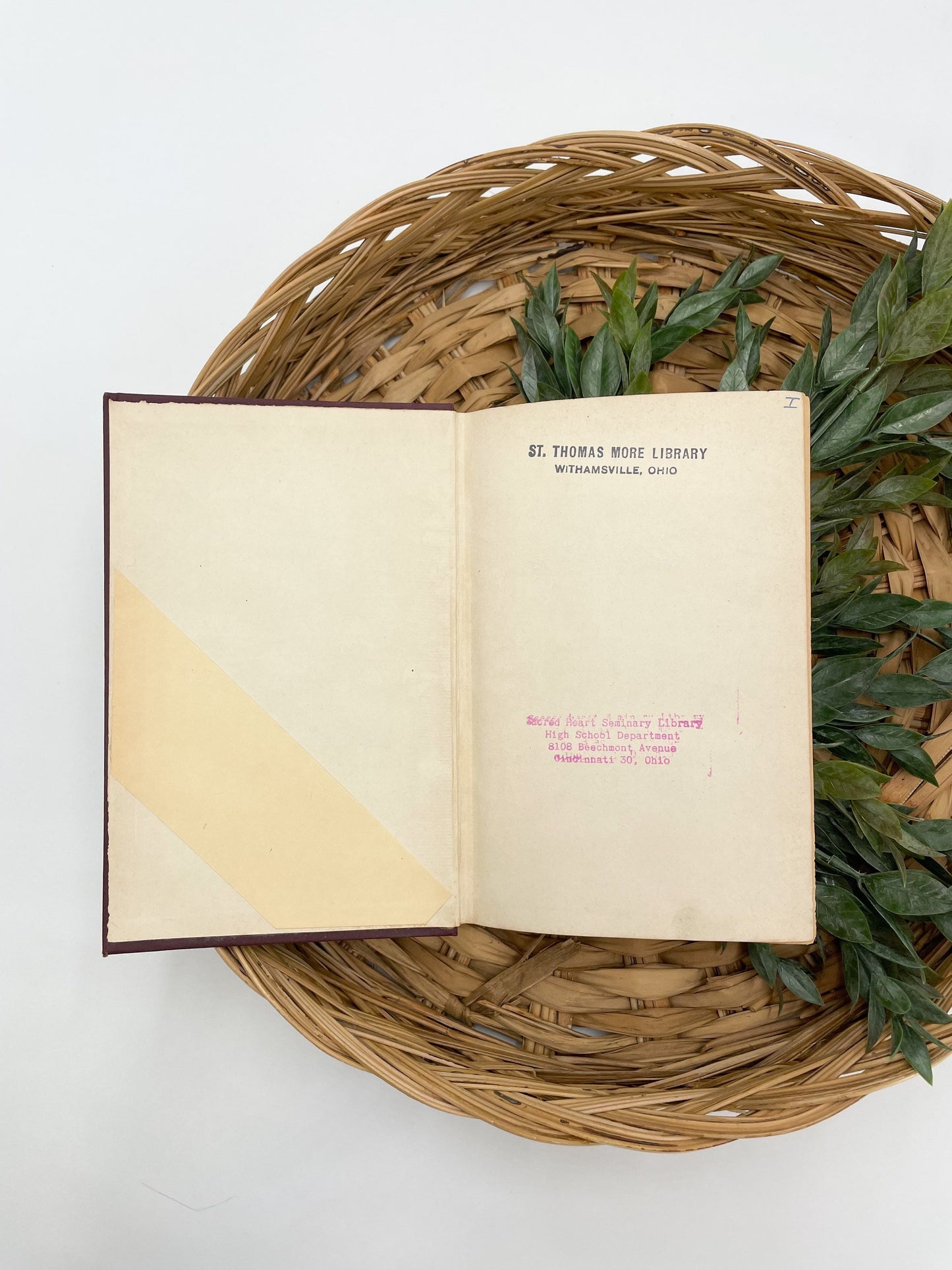Antique Book/ The Life and Voyages of Columbus-Tour of the Prairies