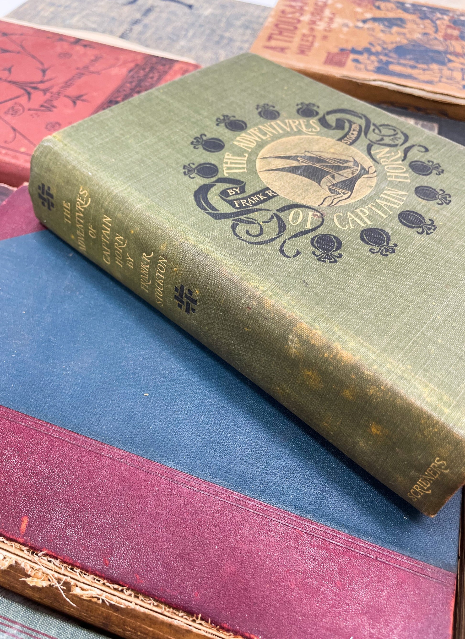 Beautiful Antique Book, The Adventures of Captain Horn