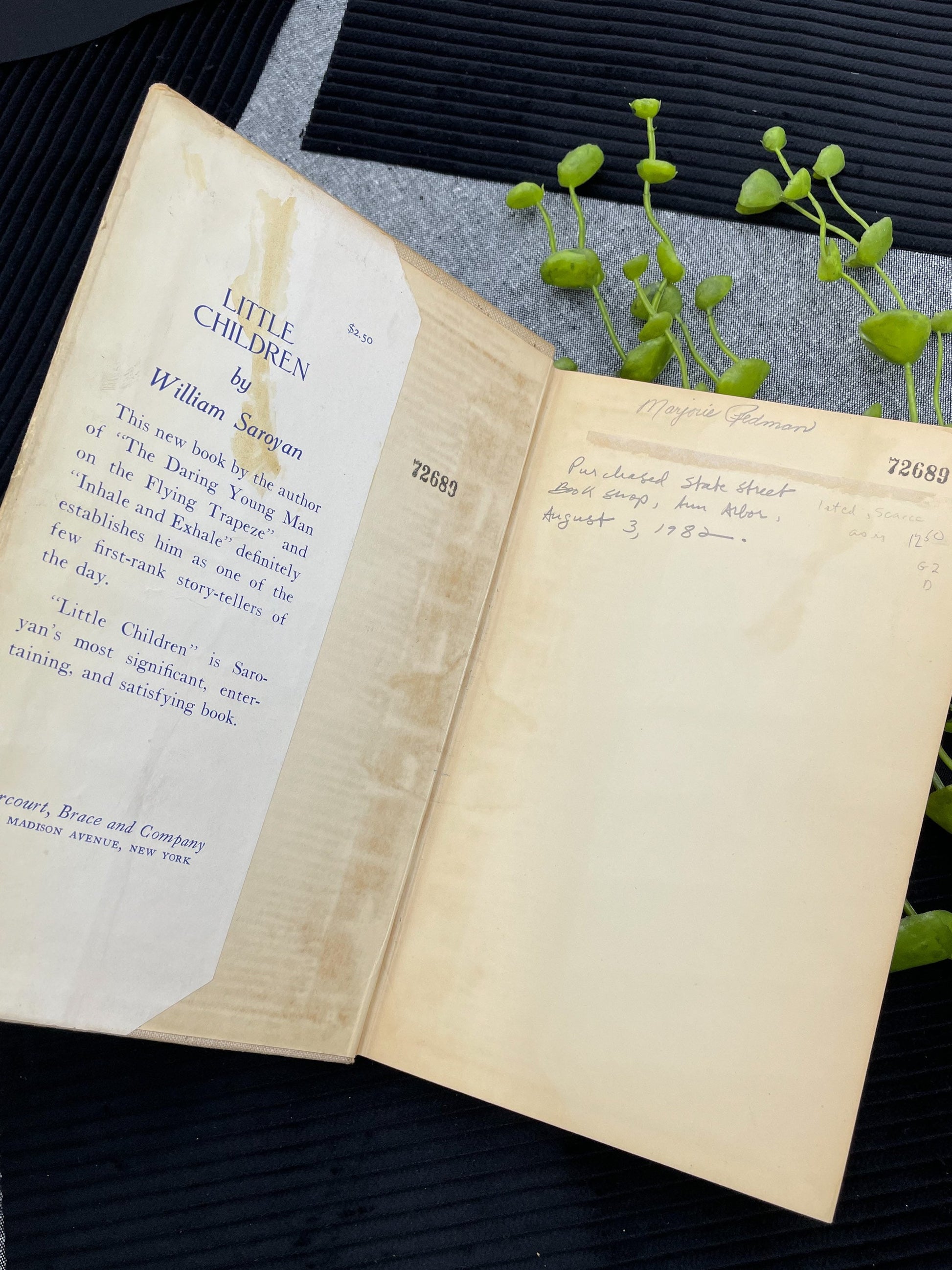 Rare Books, Little Children by William Saroyan