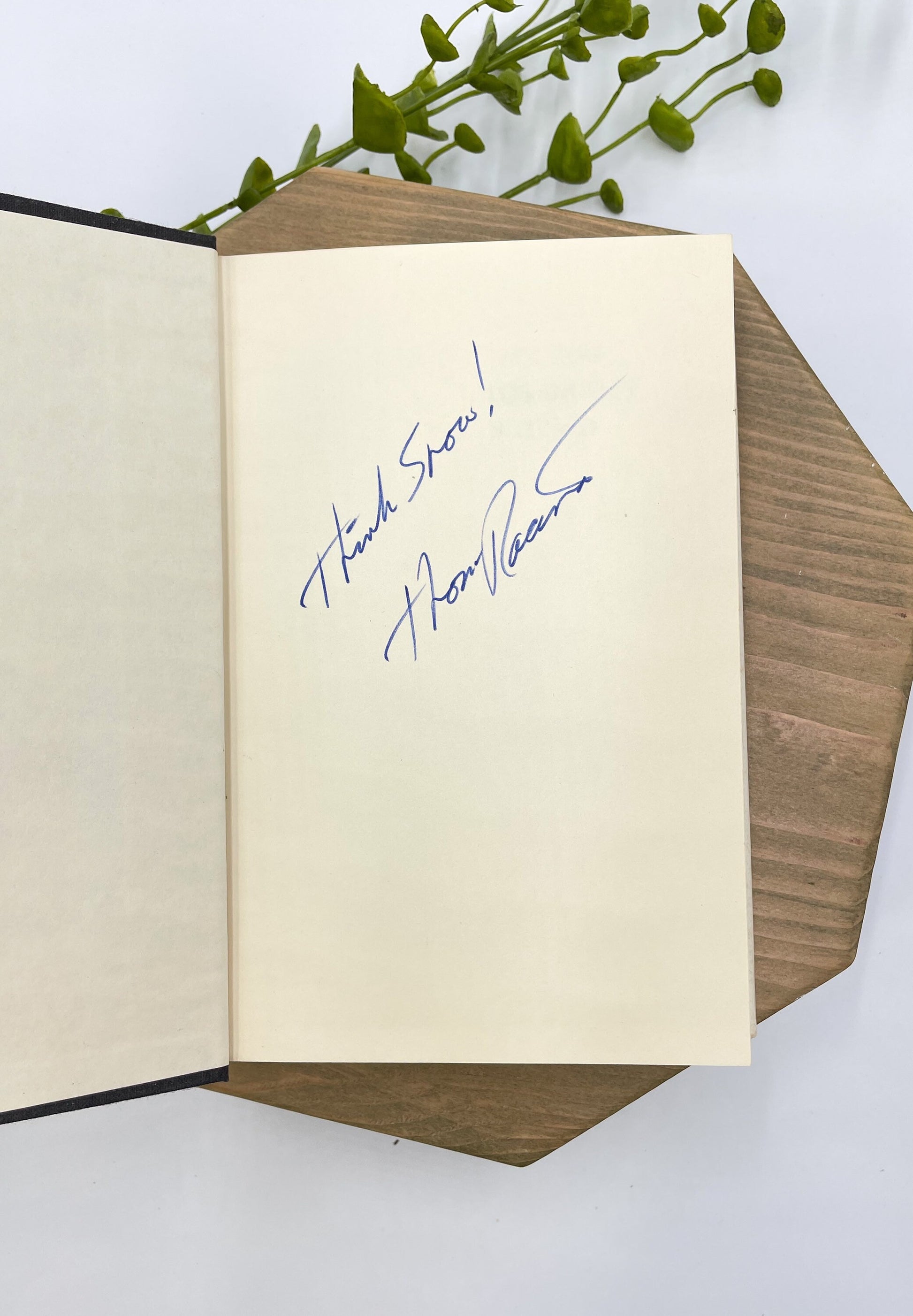 Signed First Edition, The Great Los Angeles Blizzard