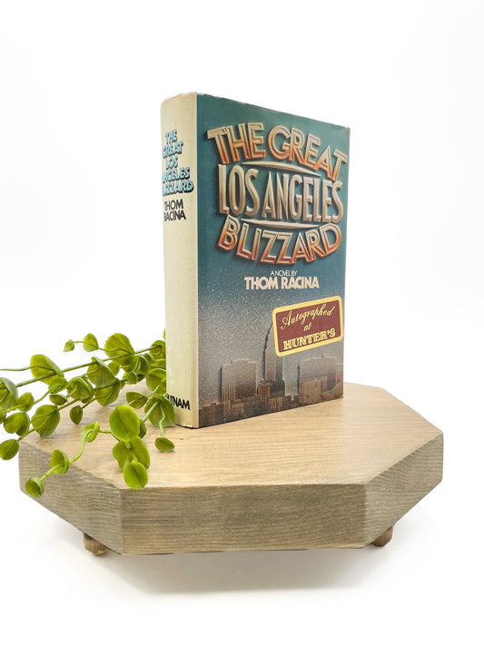 Signed First Edition, The Great Los Angeles Blizzard